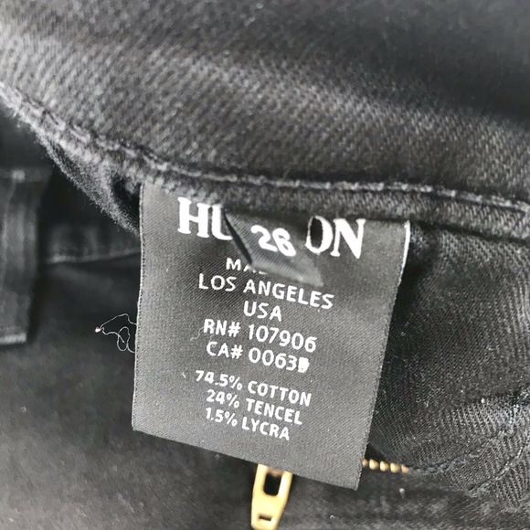 Hudson Dakota Skinny Stretch Jeans Sz 26 - Picture 6 of 7